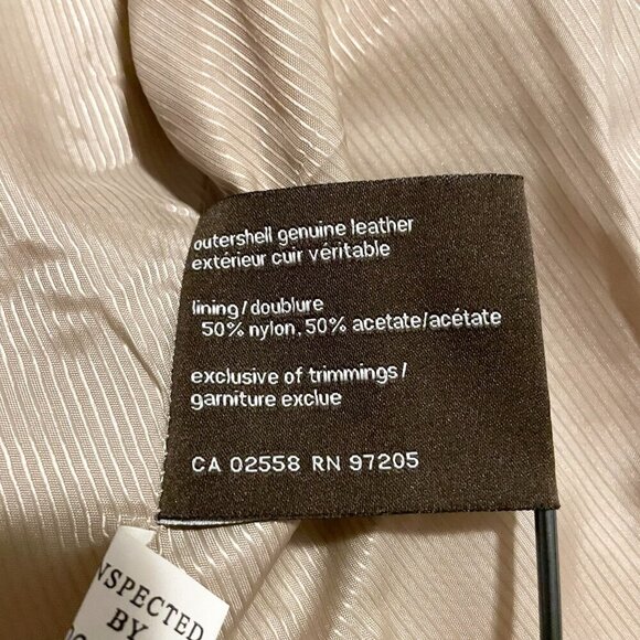 Danier Leather Womans Size Medium Jacket - Picture 11 of 16